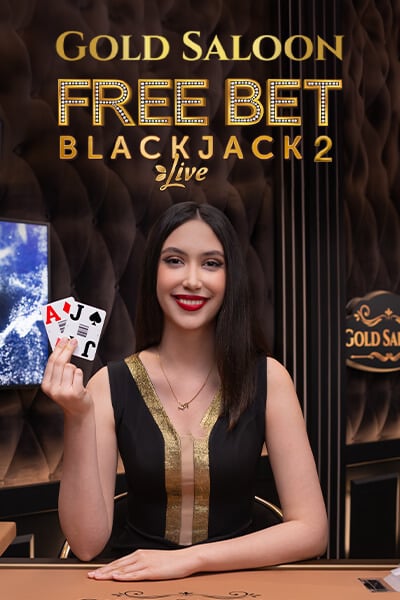 Gold Saloon Free Bet Blackjack 2